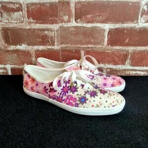 Kate Spade x Keds Shoes Womens Size 6.5 new york champion pacific petals sneaker